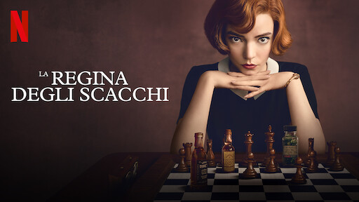 Locandina "La regina degli scacchi"