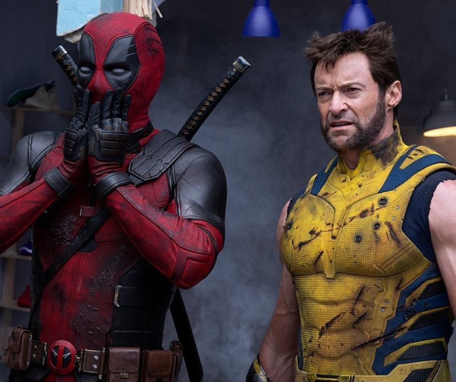 Deadpool e Wolverine in coppia in una scena del film