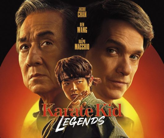 Poster Karate Kit Legends con Ralph Macchio, Jackie CHan e Ben Wang