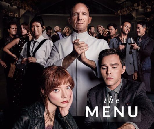 Poster The Menu, con lo chef Slowik e Margot